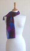 Hedgerow - Plum, royal blue, purple, brown