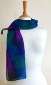 Ocean - Royal blue, purple, dark green, black