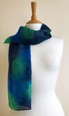 River - Royal blue, leaf green, navy, grey