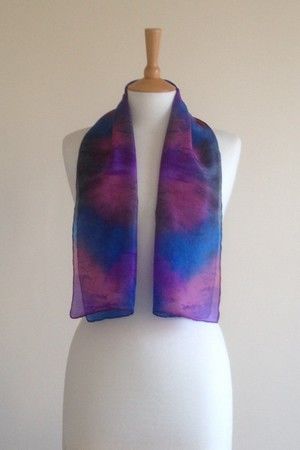 Sweetpea - Fuchsia, violet, blue and grey