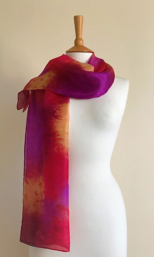 Sunset - Plum, red, purple, gold