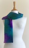Dusk - Purple, turquoise, dark green, navy