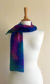 Seashore 1 - Rose pink, purple, blue, dark green