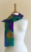 Summer Garden - Royal blue, purple, gold, dark green