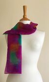 Tropicana - Fuchsia pink, emerald, orange