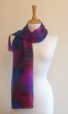 Hedgerow - Plum, purple, royal blue and brown