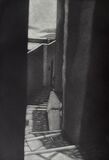 Down From Ano Syros mezzotint