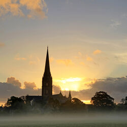Sunrise, Salisbury Cathedral