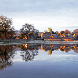 Winter floods, Great Wishford