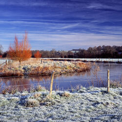 The River Wylye, Stapleford