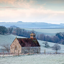 St. Martin's 13th Century Church, Fifield Bavant