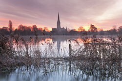 Still waters, Salisbury Cathedral