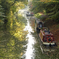 The Kennet and Avon Canal, Pewsey, Wiltshire.