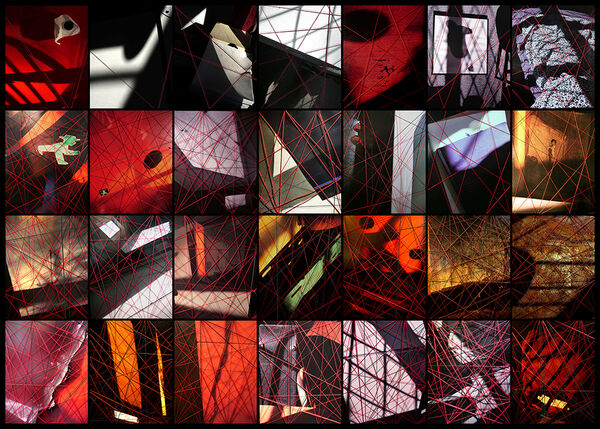 21.3 to 17.4.2020; 20910 cm thread (16942 cm red and 3968cm black thread)