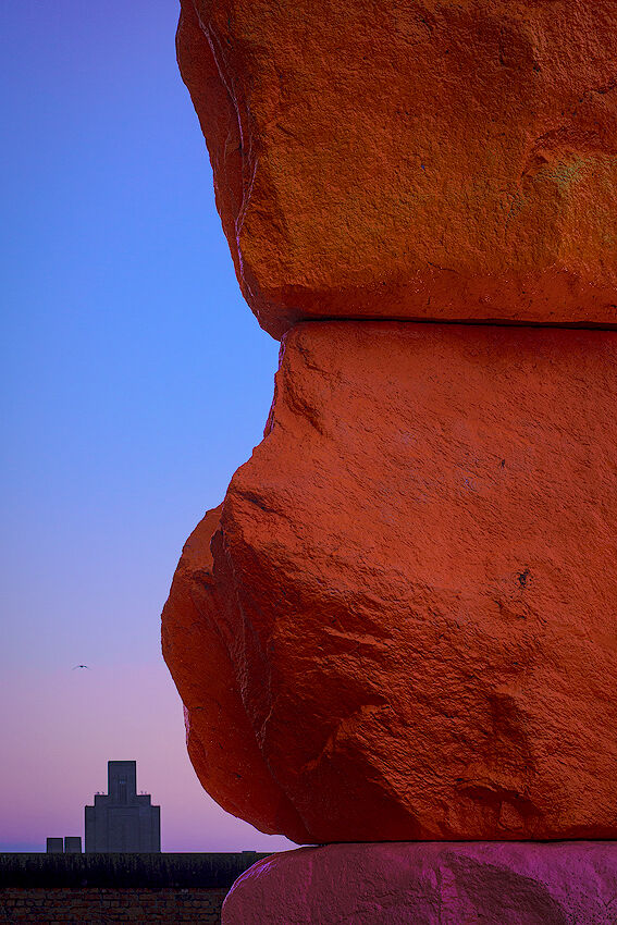 Liverpool Harbour, England.