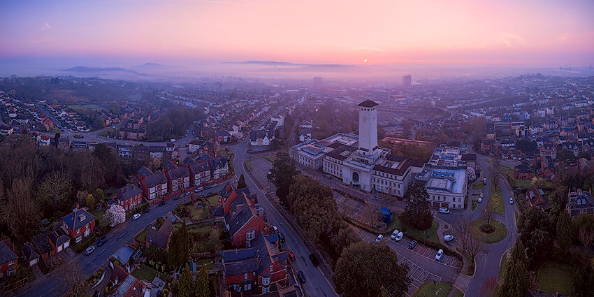 Civic Centre, Newport City, Wales.