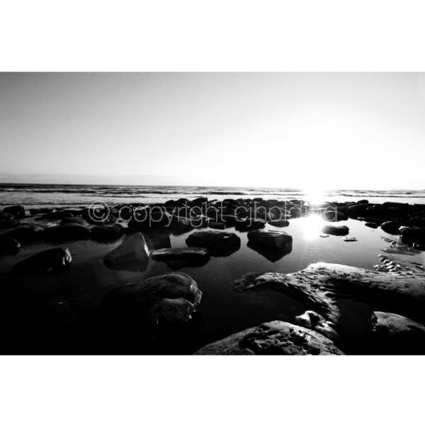 'Sunset at Charmouth Beach' (PIC017)