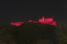 Edinburgh castle night 500081