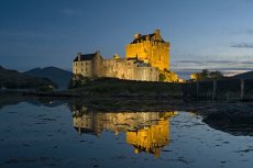 Eilean Donan nightfall500103