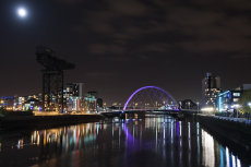 Finnieston night reflections 0020