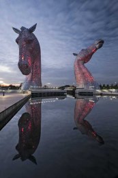 Kelpies evening0010