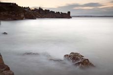 Nightfall on St Andrews castle003