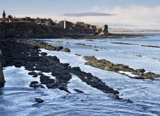 St Andrews castle  evening0007