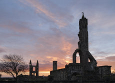 St Andrews cathedral sunrise0033