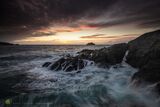 Autumnal Rocks & Sundown