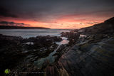 Crantock Ledge, Amber Sundown VIII - rev