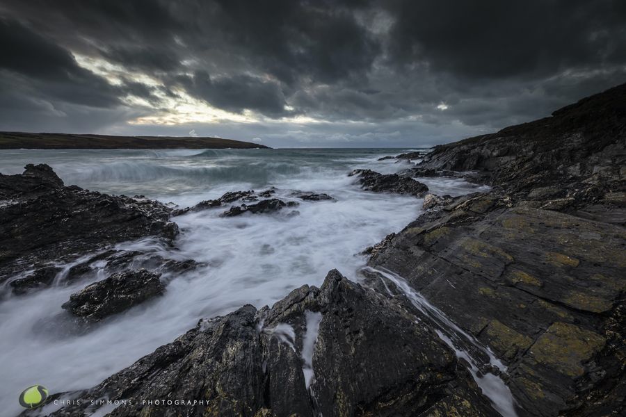 Brooding Skies - Crantock Ledge