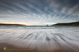 Crantock Winter Tideline Rush - rev