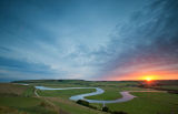 Cuckmere Haven at Sunset
