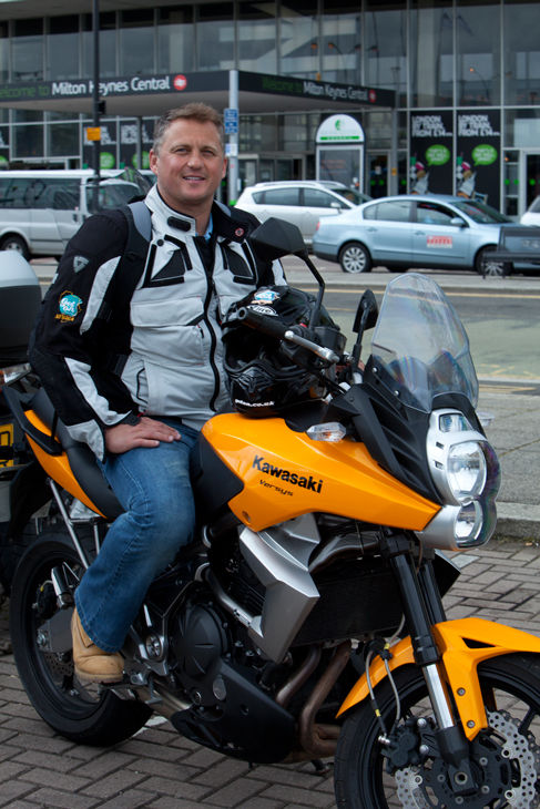 Darren Gough, Cricketer. Client: Kawasaki Motors UK
