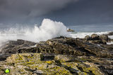 Godrevy Lighthouse Storm - rev