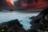 Gull Rocks Under Storm - rev