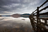 Loch, reflection, textures