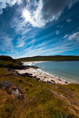 Mares Tails over bay
