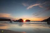 Mid-Summer Low Tide Sundown - (CCArt)