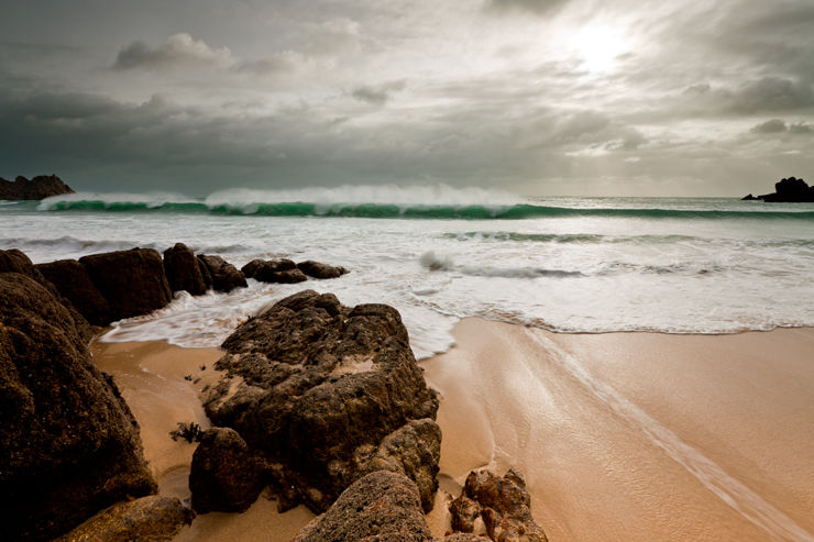 Porthcurno spume