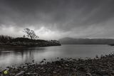 Rainy Loch Shore - C