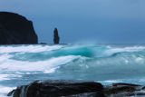 Am Buachaille in a gale