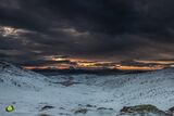 Snow Approaching The Cuillins