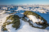 Snow Lava Field