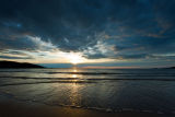 Sundown over Harris