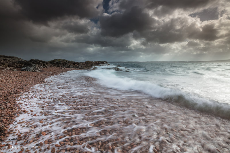 Tideline Under Brightening Skies - Ardtornish
