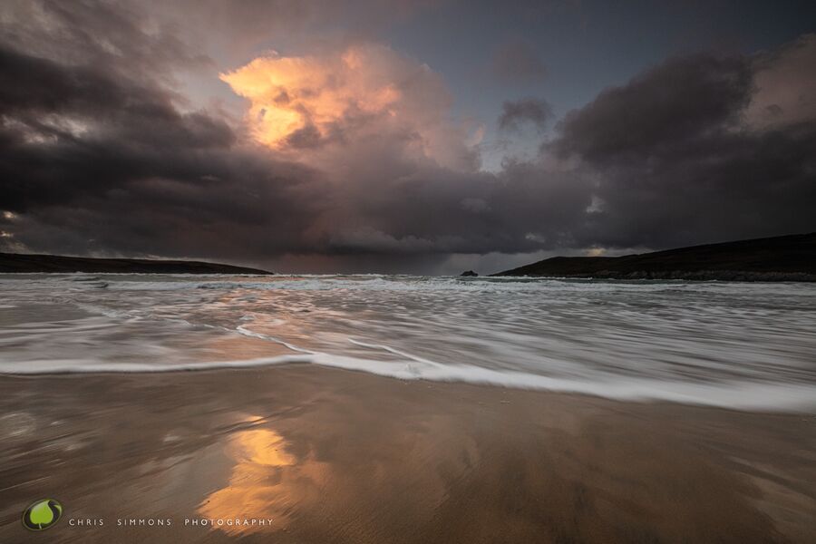 Winter Clouds & Tideline IV