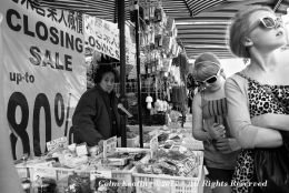 On the look-out for a bargain...