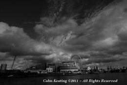 The Dublin Eye, at the O2, Dublin Docks.