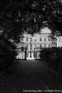St. Stephen's Green - pedestrian gate.